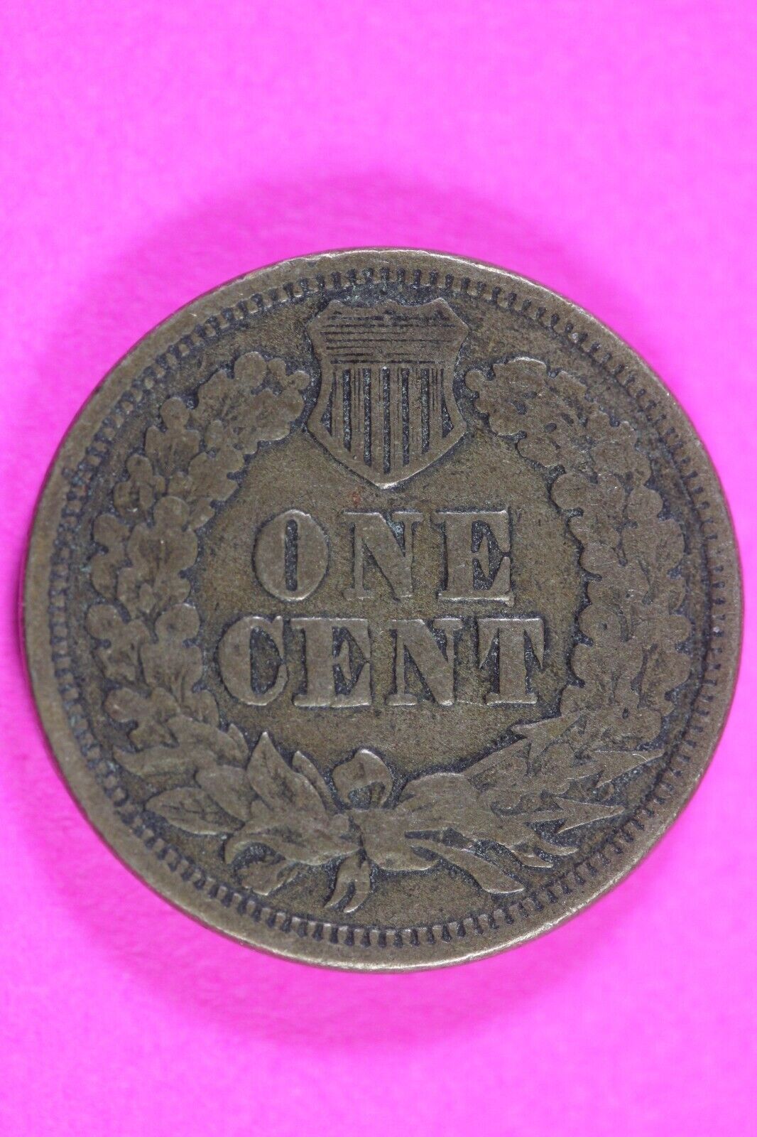 1863 Copper Nickel Indian Head Cent Penny Rare Type Coin Exact Coin Pictured 273