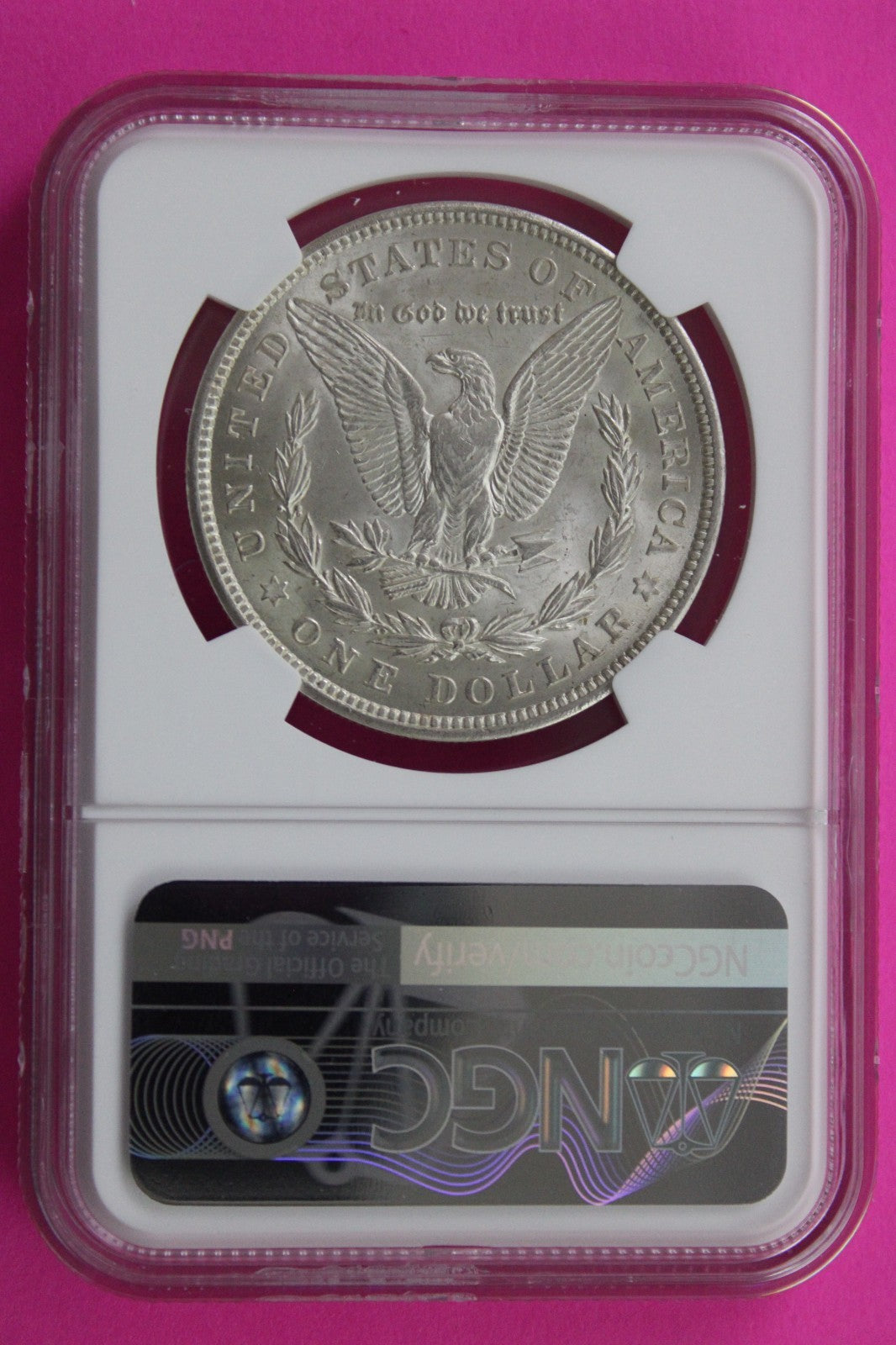 1921 P MS 63 Liberty Morgan Silver Dollar NGC Certified Graded Authentic 878