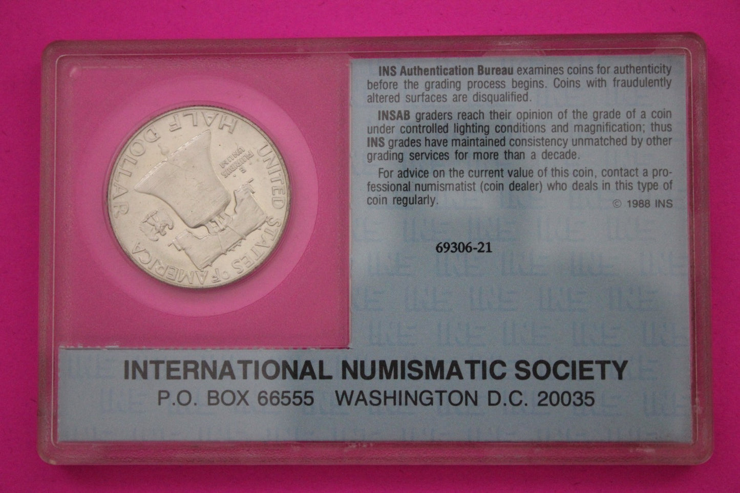 1950 Proof Ben Franklin Half Dollar Silver Coin Guaranteed Authentic 6013