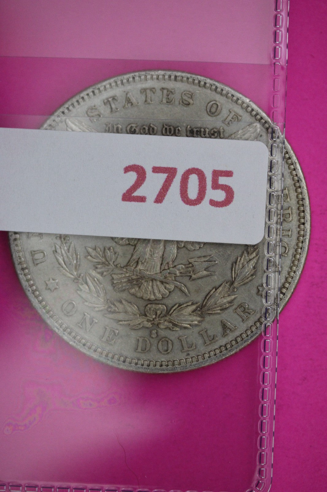 1883 S Morgan Lady Liberty Silver Dollar Guaranteed Authentic & Genuine 2705