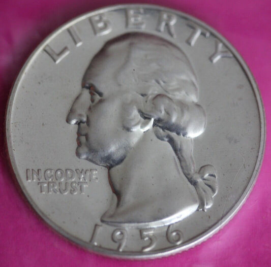 Proof 1956 George Washington Quarter In Mint Cello Exact Coin Shown Tom 02