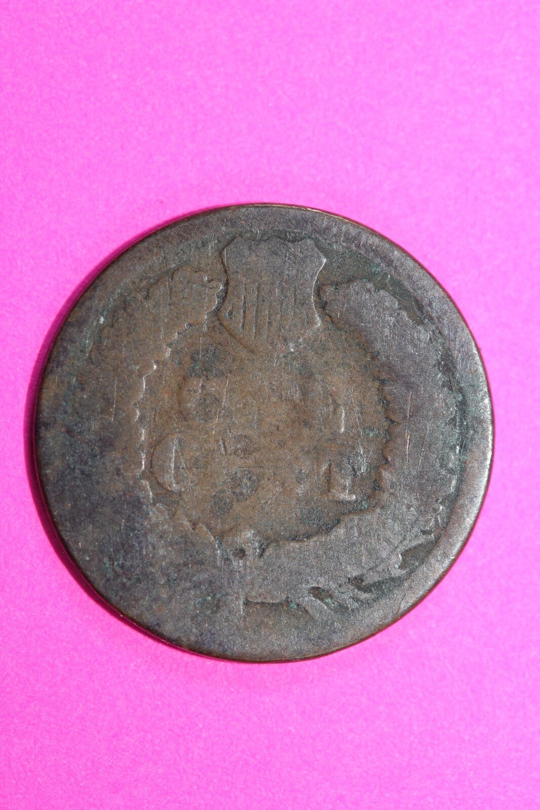 1865 Indian Head Cent Penny Scarce Early Type Coin Exact Coin Pictured 196