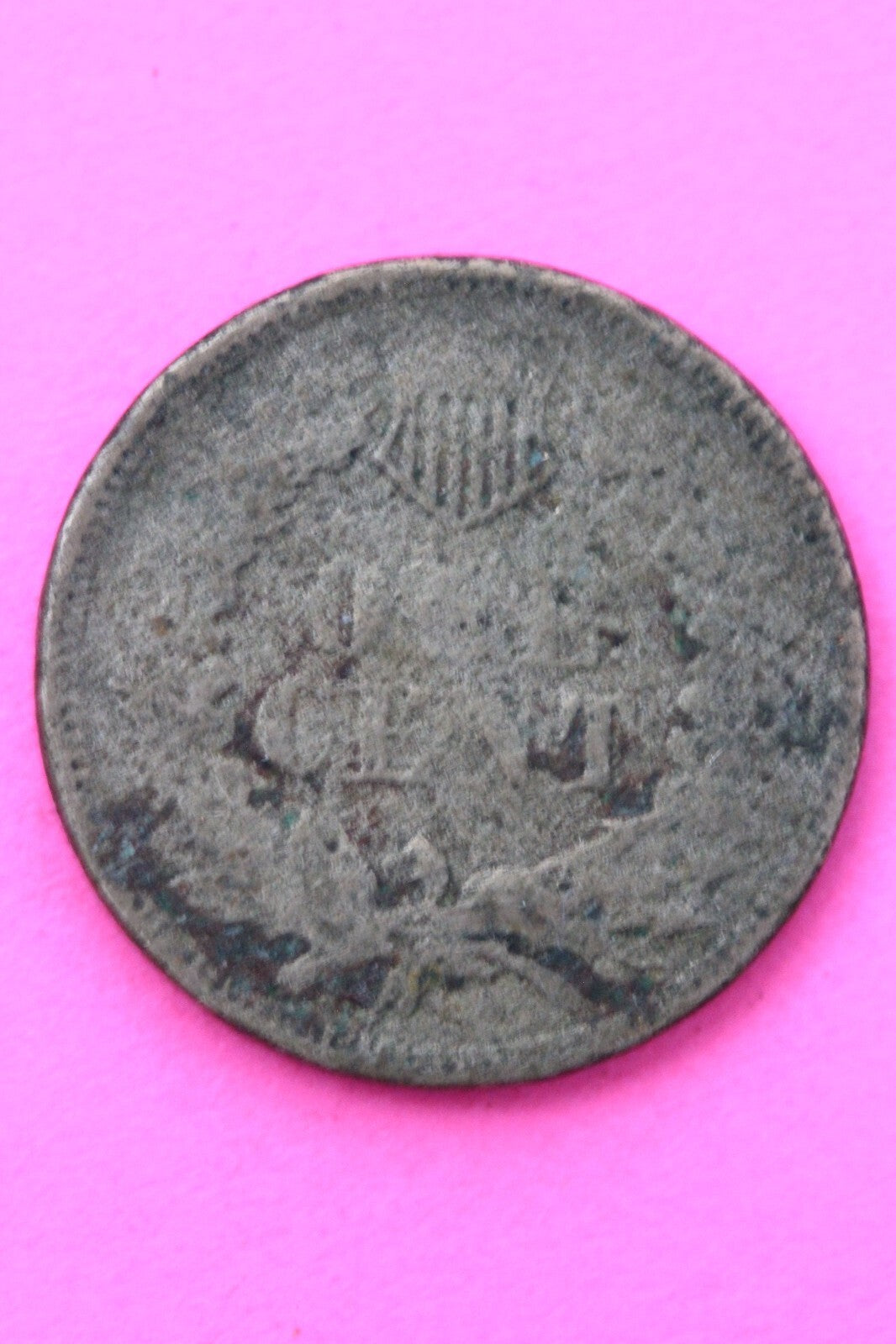 1862 Copper Nickel Indian Head Cent Penny Exact Early Type Coin Pictured 143