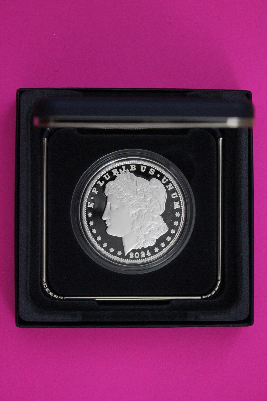 Gem Deep Cameo Proof 2024 S Morgan Silver Dollar .999 Mint Box COA 6054