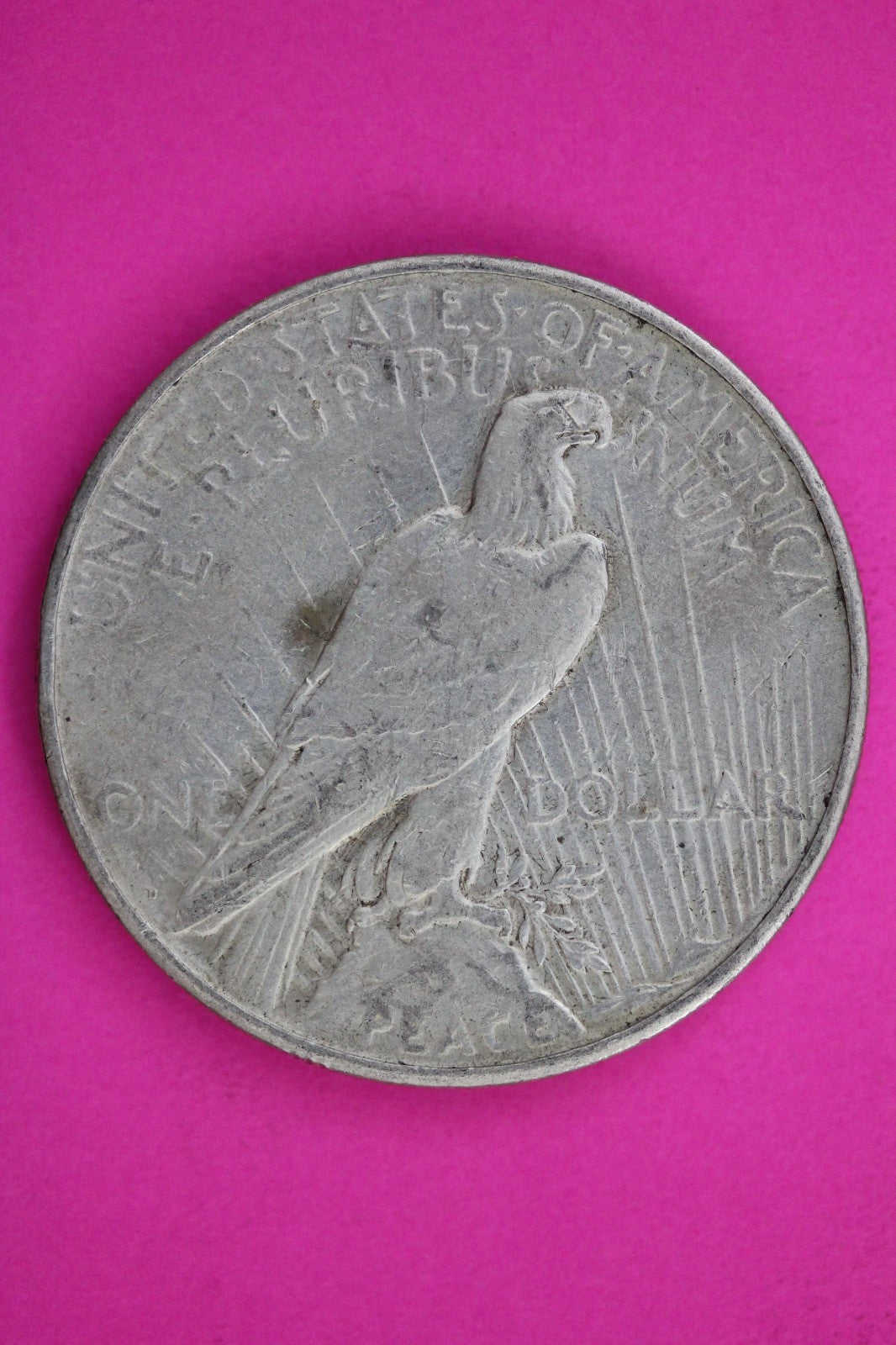 1934 D Peace Lady Liberty Semi Key Date Silver Dollar Guaranteed Authentic 1774