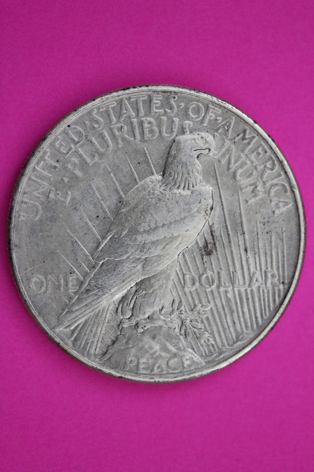 1934 P Peace Silver Dollar LIberty Coin Guaranteed Genuine American Seller 2028