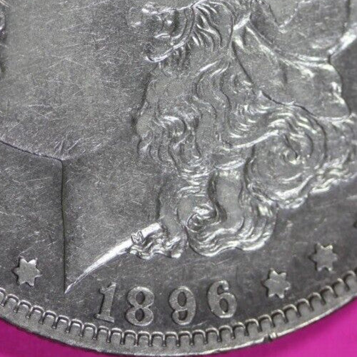 High Grade 1896 S Morgan Liberty Silver Dollar Rare Key Date San Francisco 113