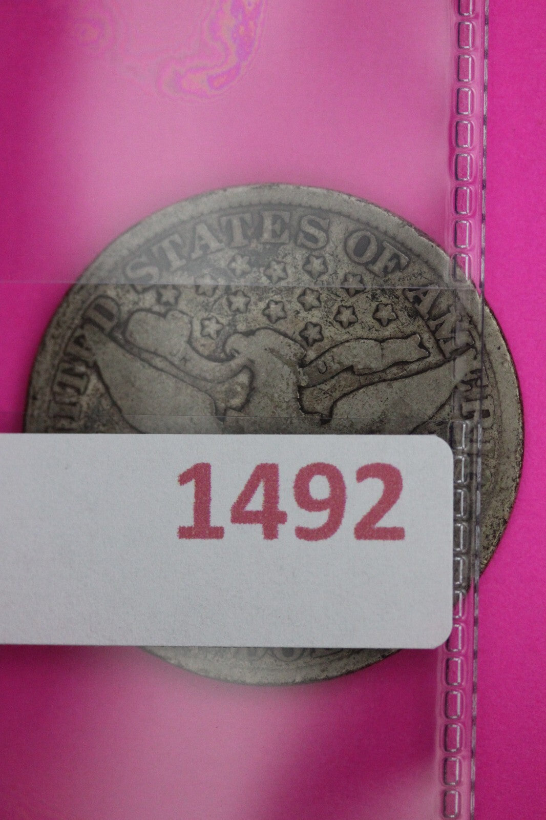 1909 S Barber Liberty Half Dollar Silver Coin Guaranteed Authentic Genuine 1492