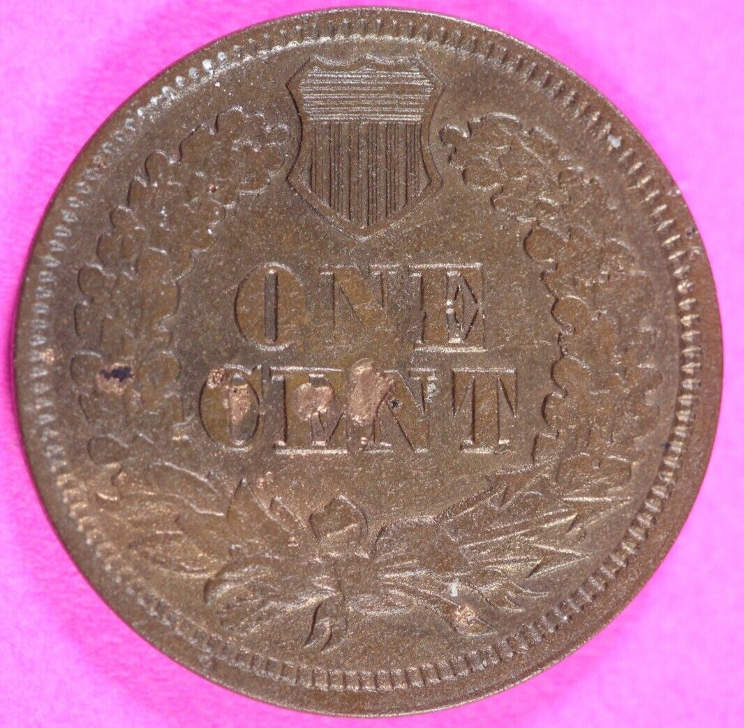 1867 Indian Head Cent Penny Scarce Early Type You Get Exact Coin Pictured 301