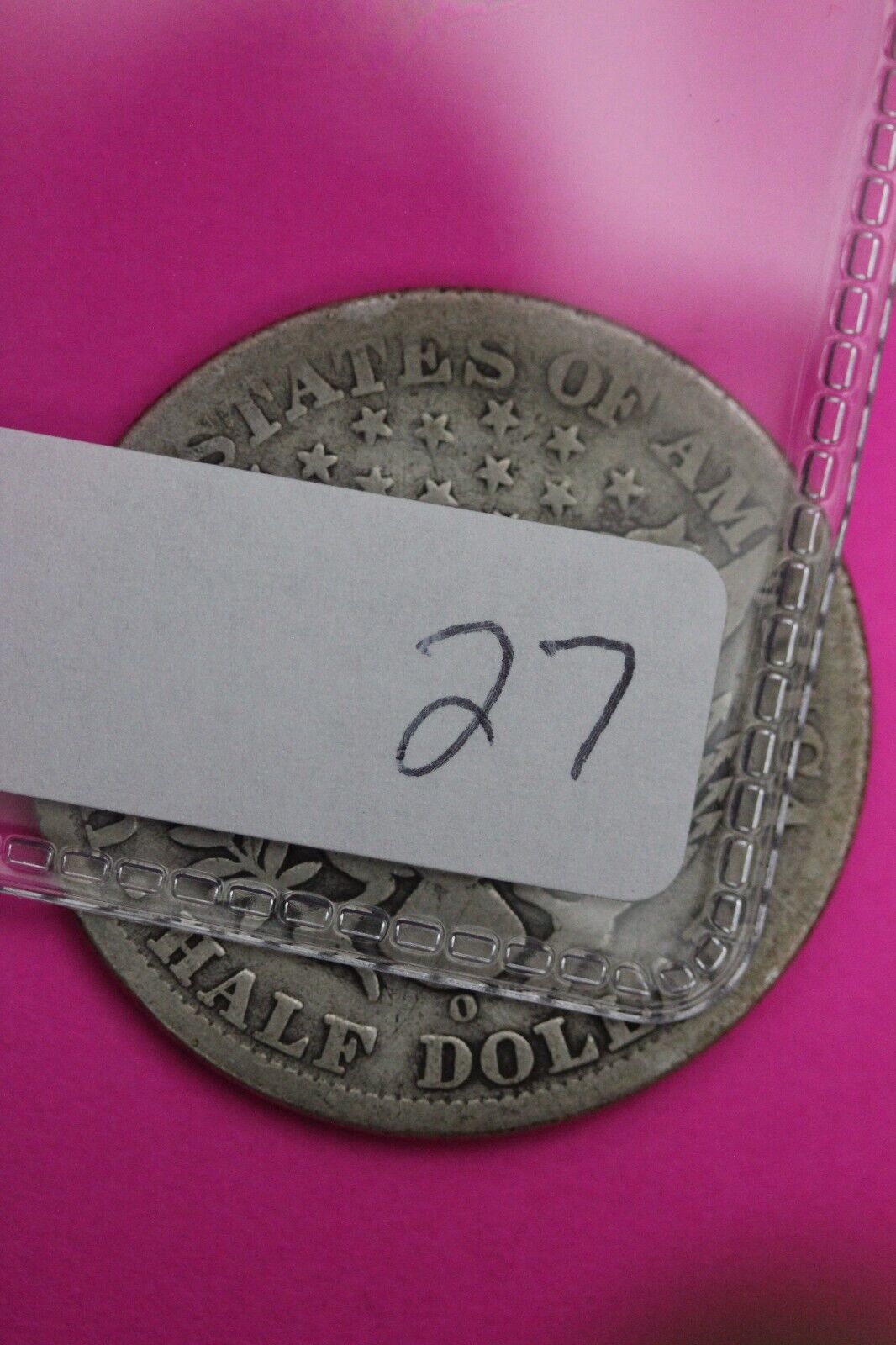 1907 O Barber Liberty Half Dollar Silver Coin You Get The Coin In Pics TOM27