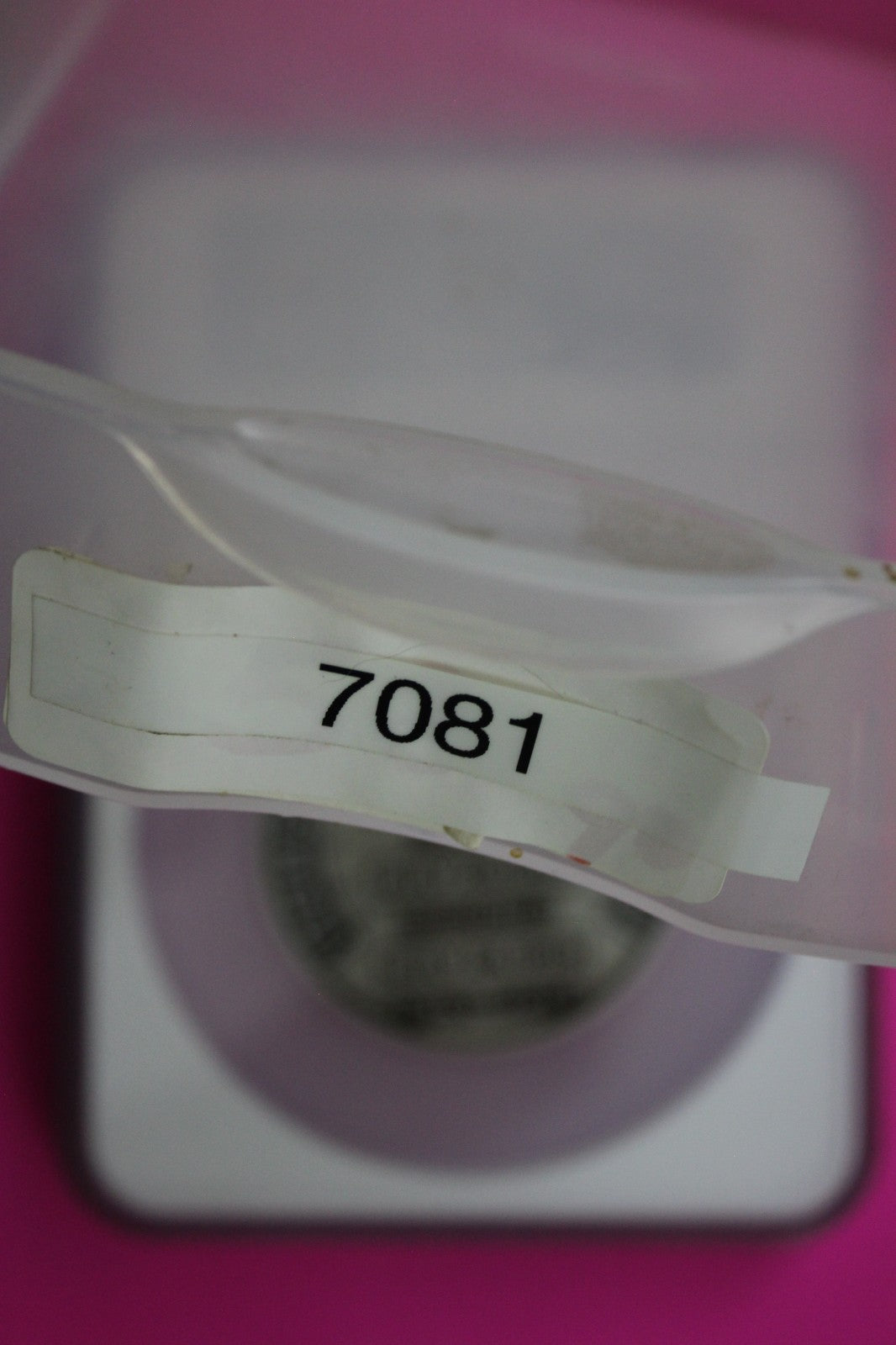 2019 MS 70 5 OZ Silver  Robbins Restrike Apollo 11 Space Flown Material NGC 7081