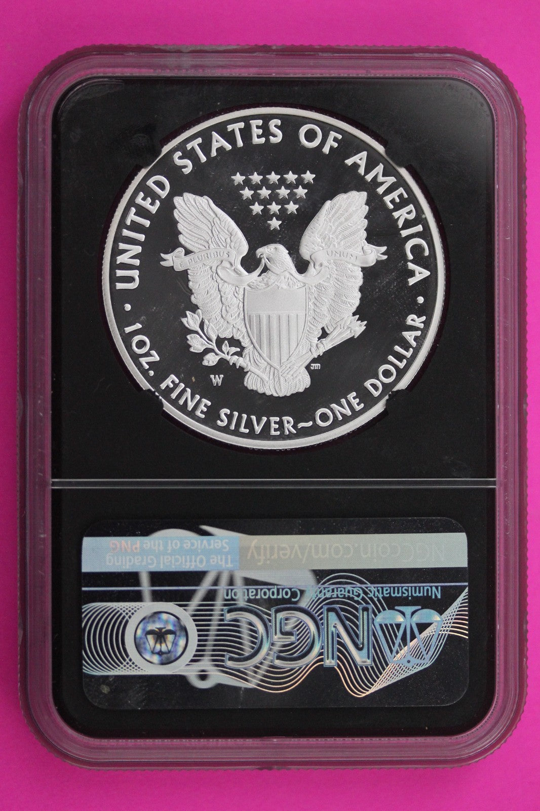 2021 W T1 PF 70 Silver Eagle NGC Mercanti Sig Certified Graded Authentic 518