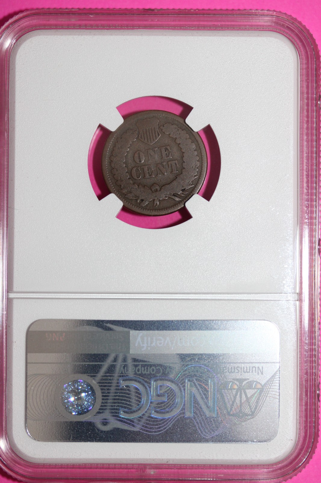 Mint Error 1864/1864 L Bronze G 4 Brown Indian Head Cent Penny NGC FS 2301 187