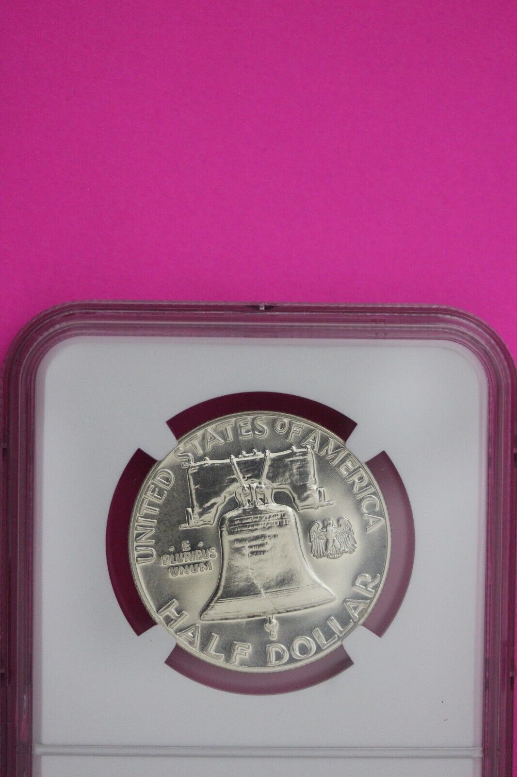 1959 PF 67 Ben Franklin Silver Proof Half Dollar NGC Graded Certified Slab 830