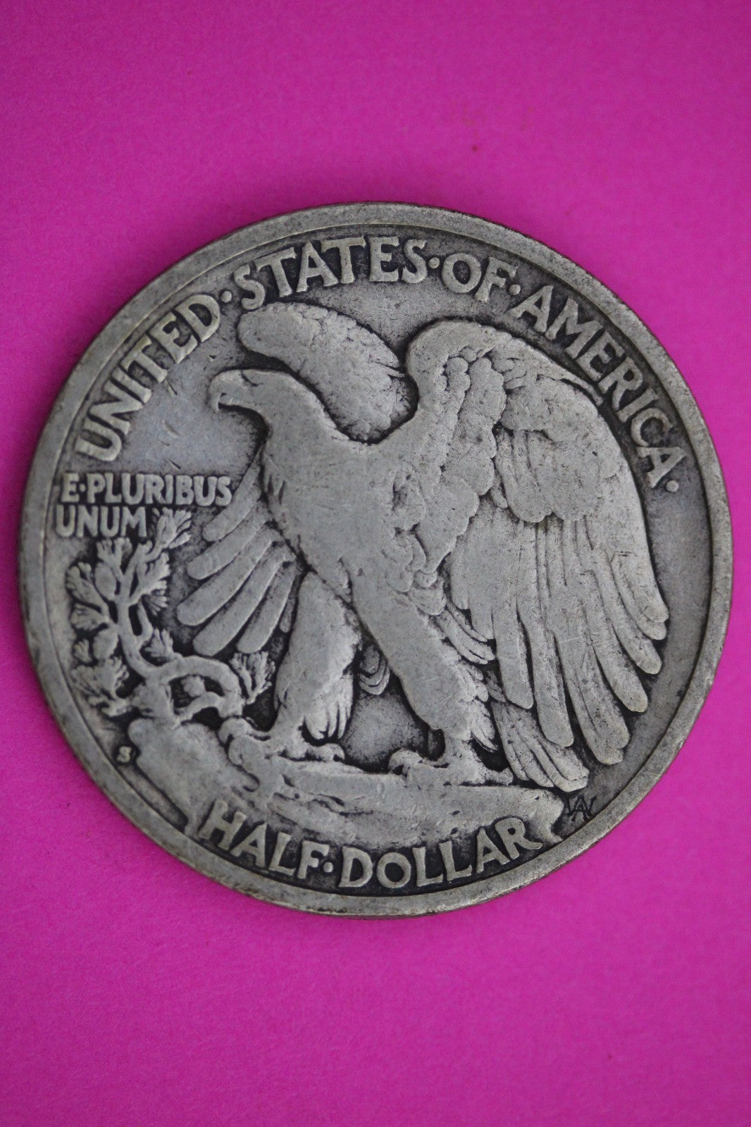 1929 S Walking Liberty Walker Half Dollar Coin Guaranteed Authentic Genuine 2423