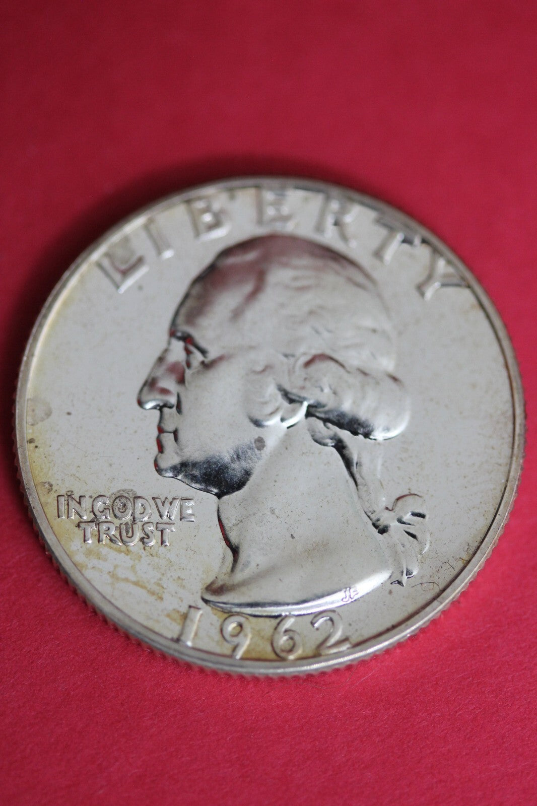 Toned 1962 Proof George Washington Quarter Exact Coin Shown OCE 42