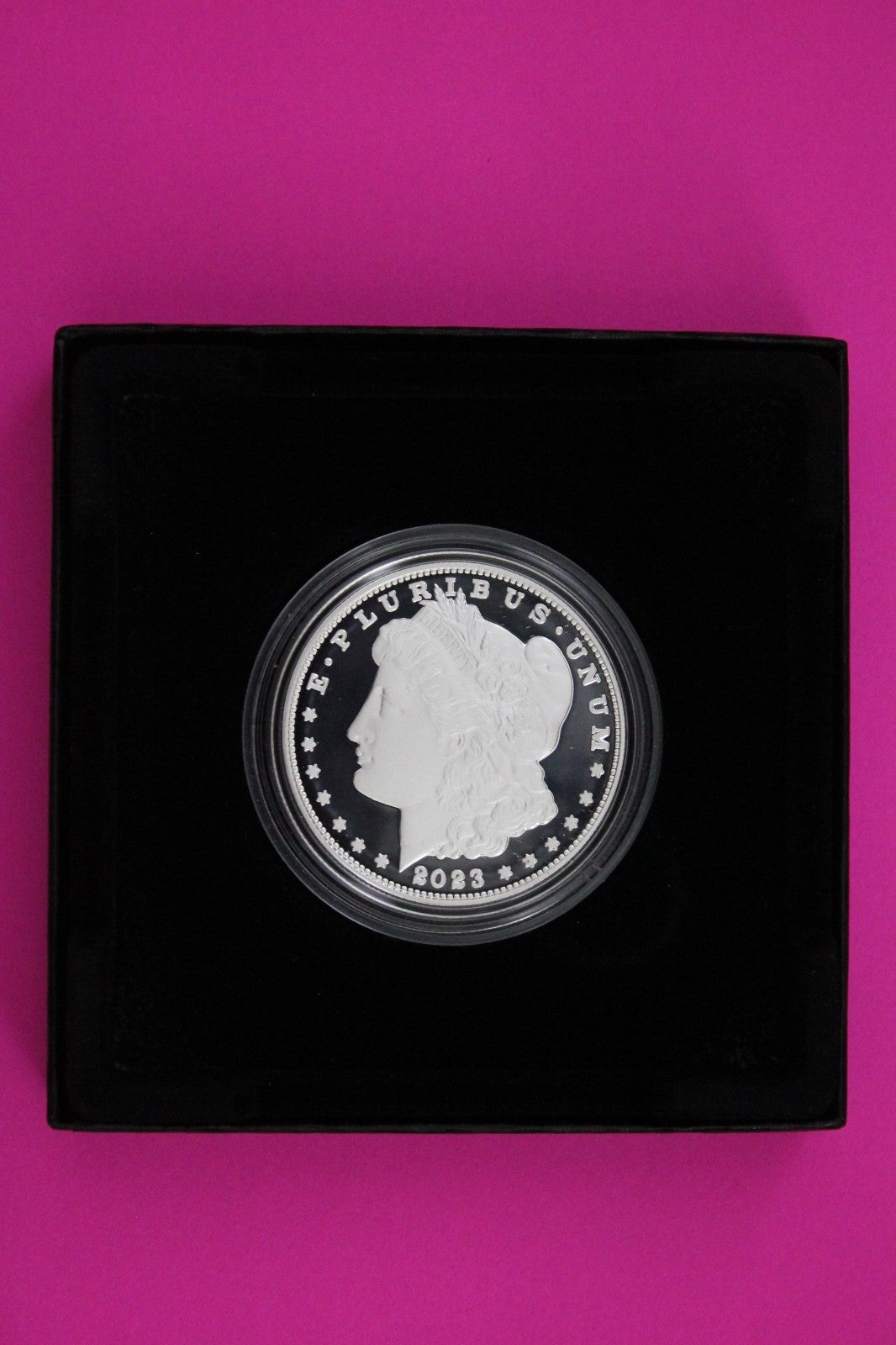 Gem Deep Cameo Proof 2023 S Morgan Silver Dollar .999 Mint Box COA 6052