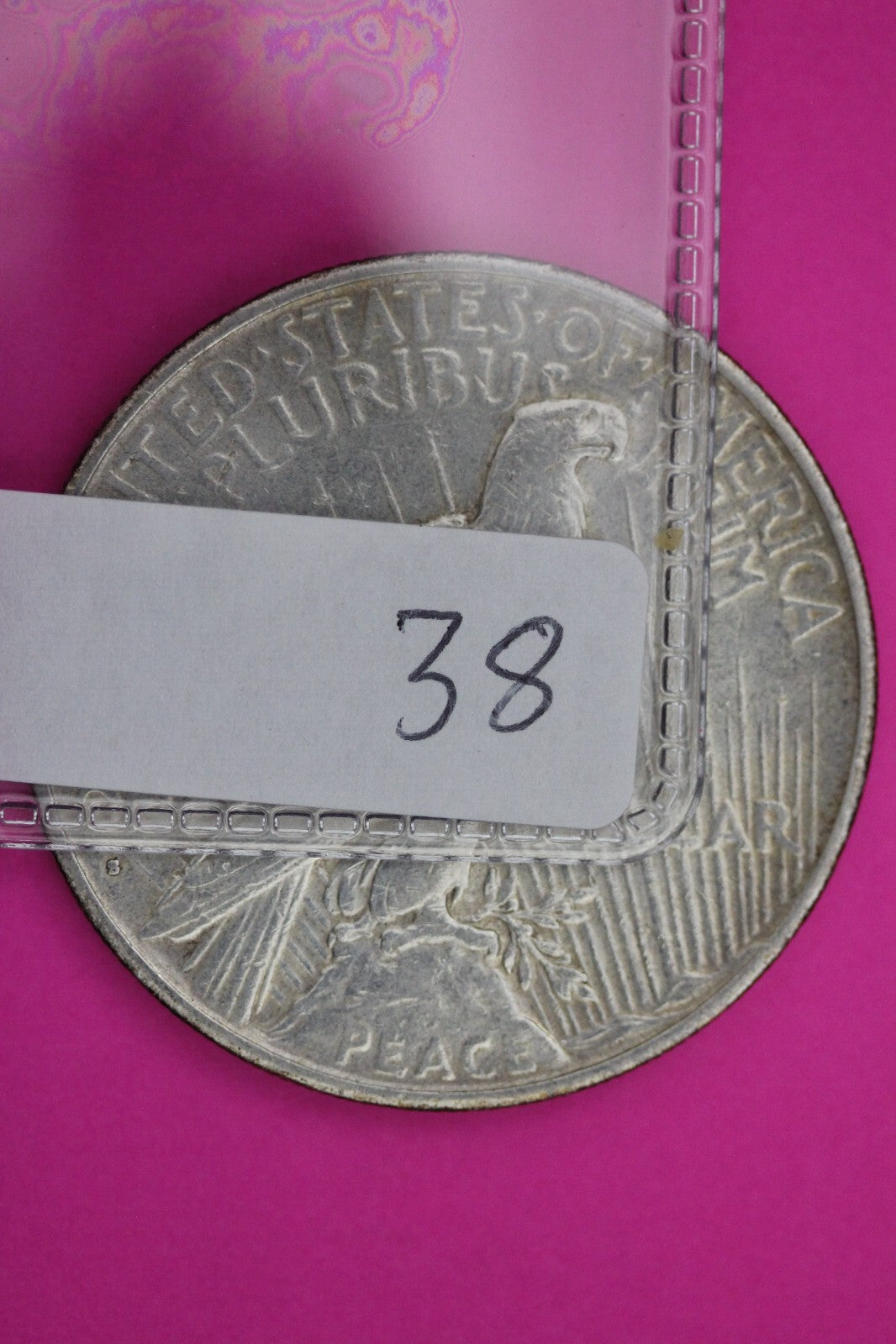 High Grade 1935 S Liberty Peace Silver Dollar San Francisco Mint Nice Luster 38