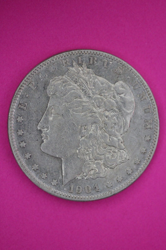 1904 S Morgan Lady Liberty Silver Dollar Semi Key Date Coin San Francisco 315