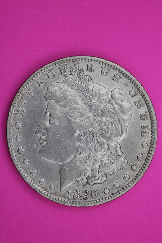 1886 O Morgan Lady Liberty Silver Dollar Higher Grade Semi Key Date Coin 229