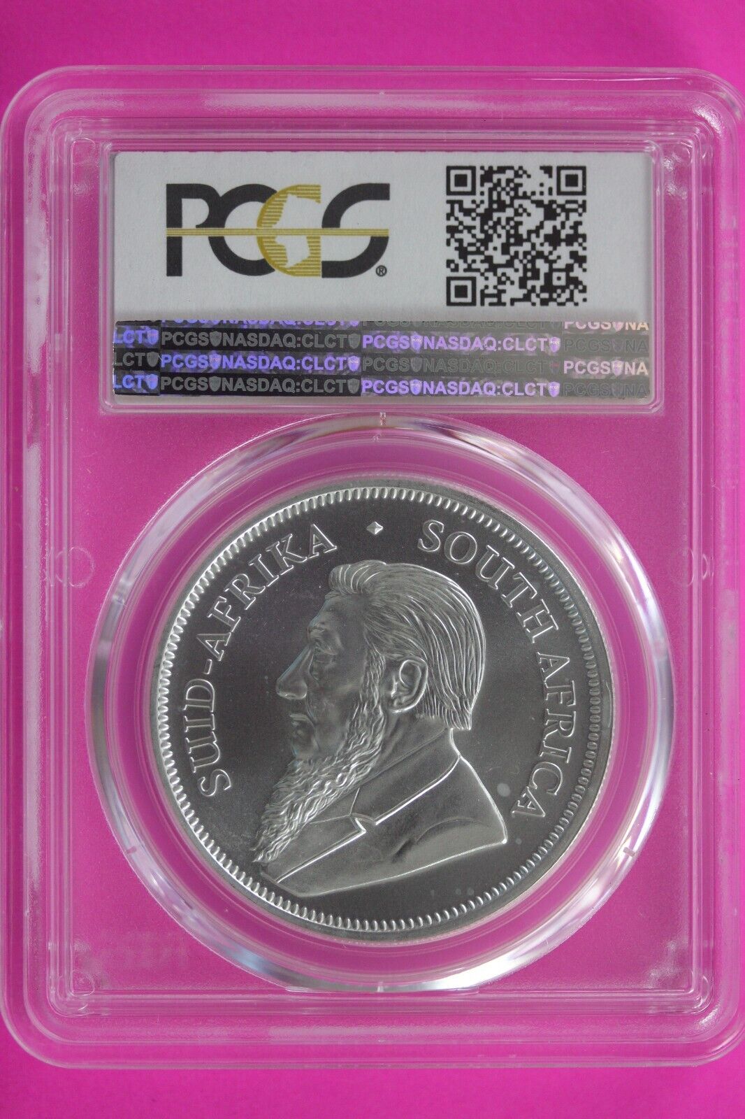 2018 MS 70 South Africa Krugarand 1 OZ Silver Coin PCGS Graded Authentic 529
