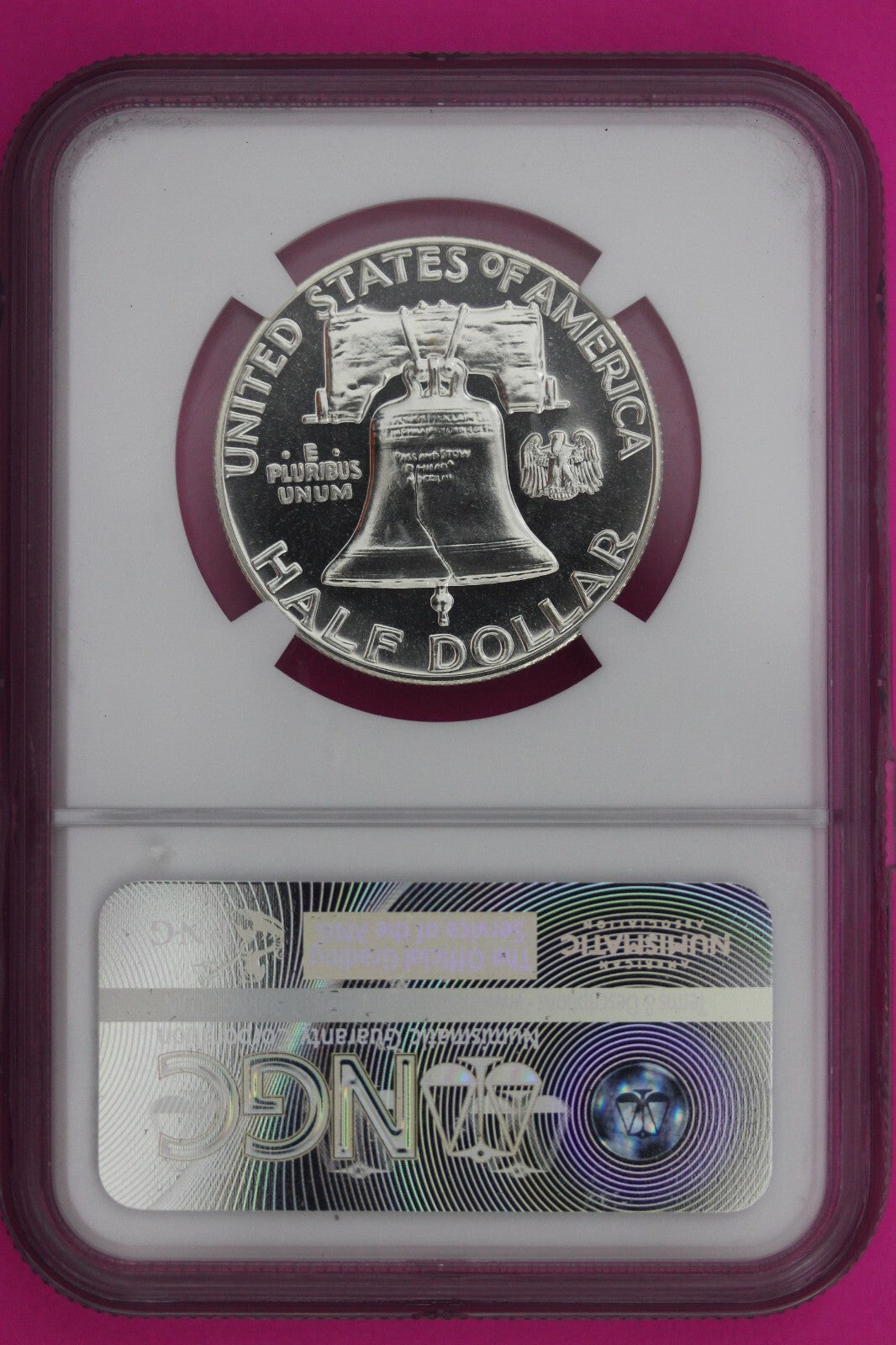 1959 PF 68 Ben Franklin Half Dollar NGC Graded Certified Authentic Slab 1131