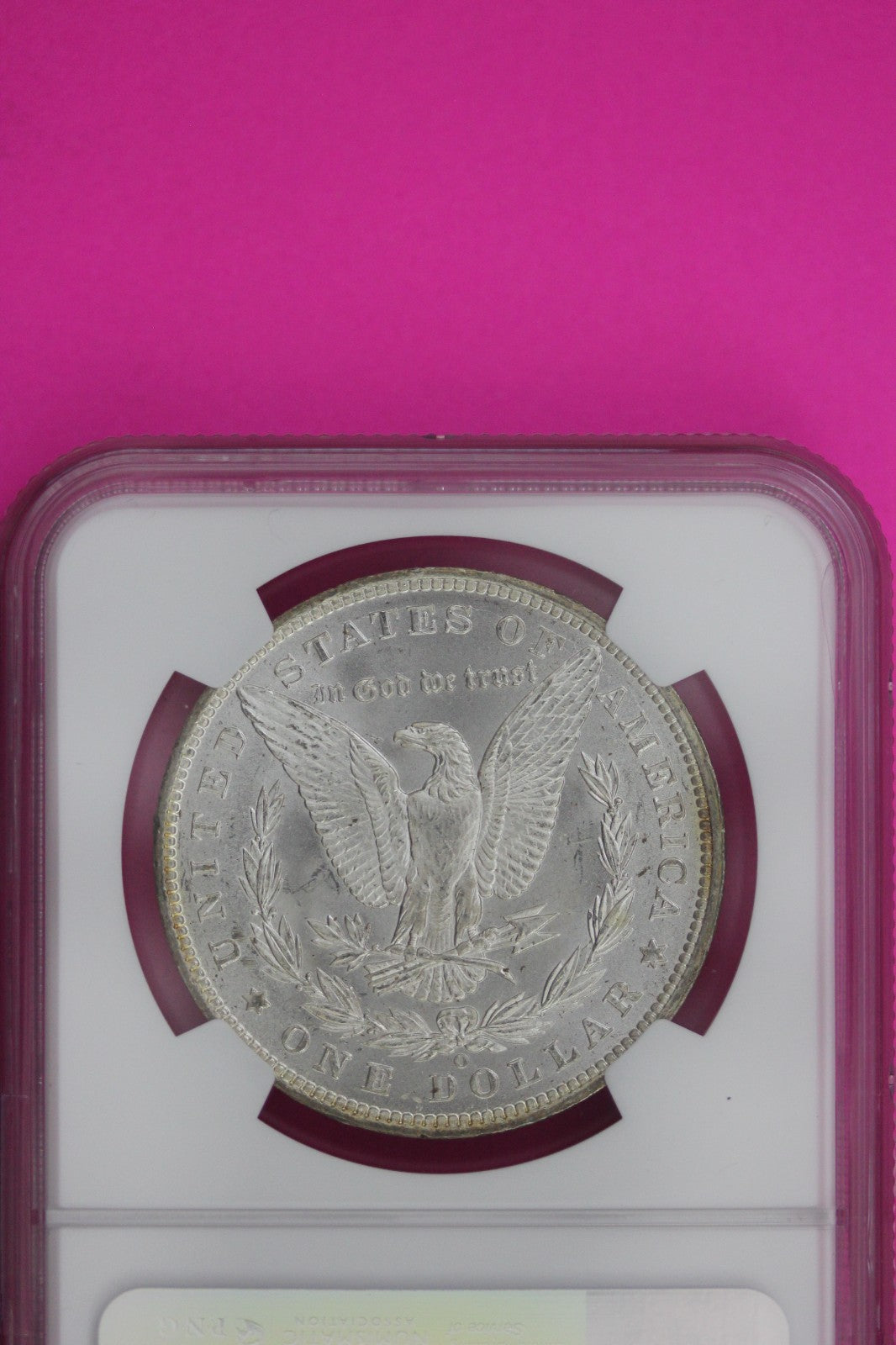 1888 O MS 64 Liberty Morgan Silver Dollar NGC Certified Graded Authentic 1109