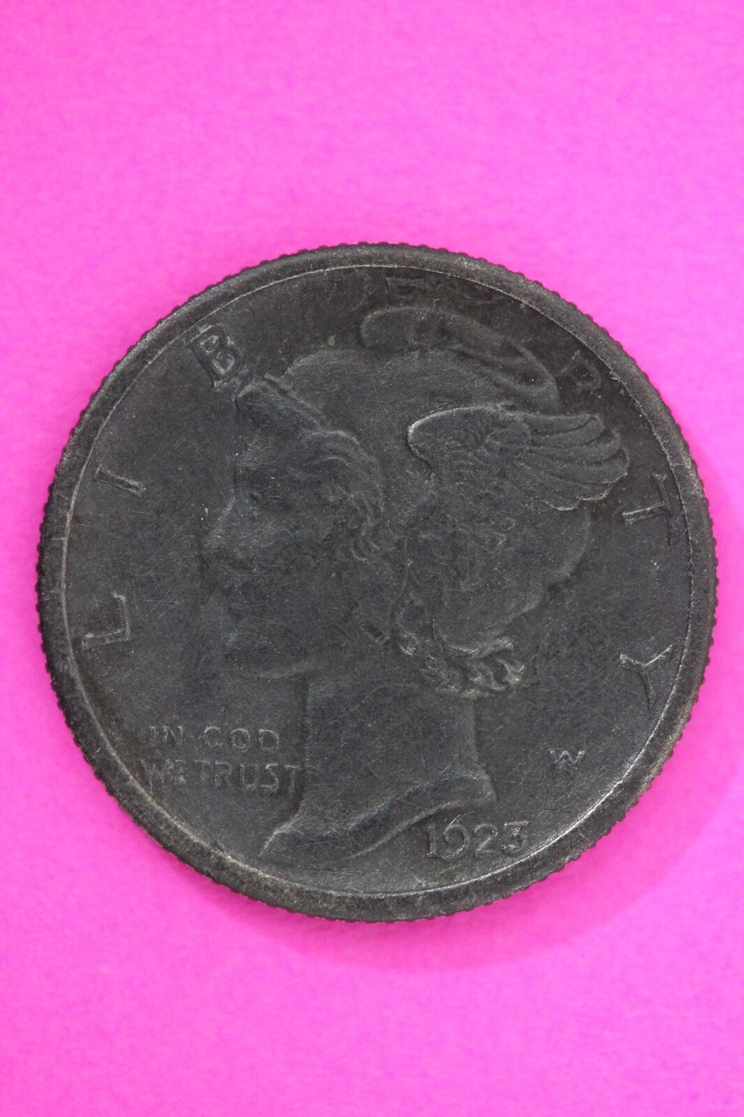 1923 S Mercury Winged Liberty Dime Semi Key Date Exact Same Coin In Pics 81