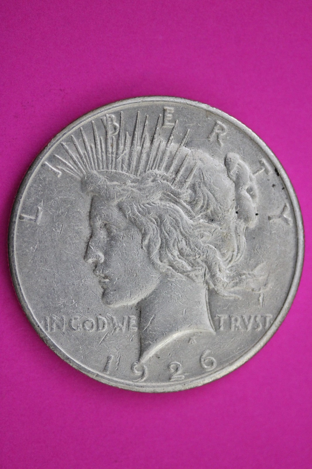 1926 S Peace Silver Dollar LIberty Coin Guaranteed Genuine American Seller 2031