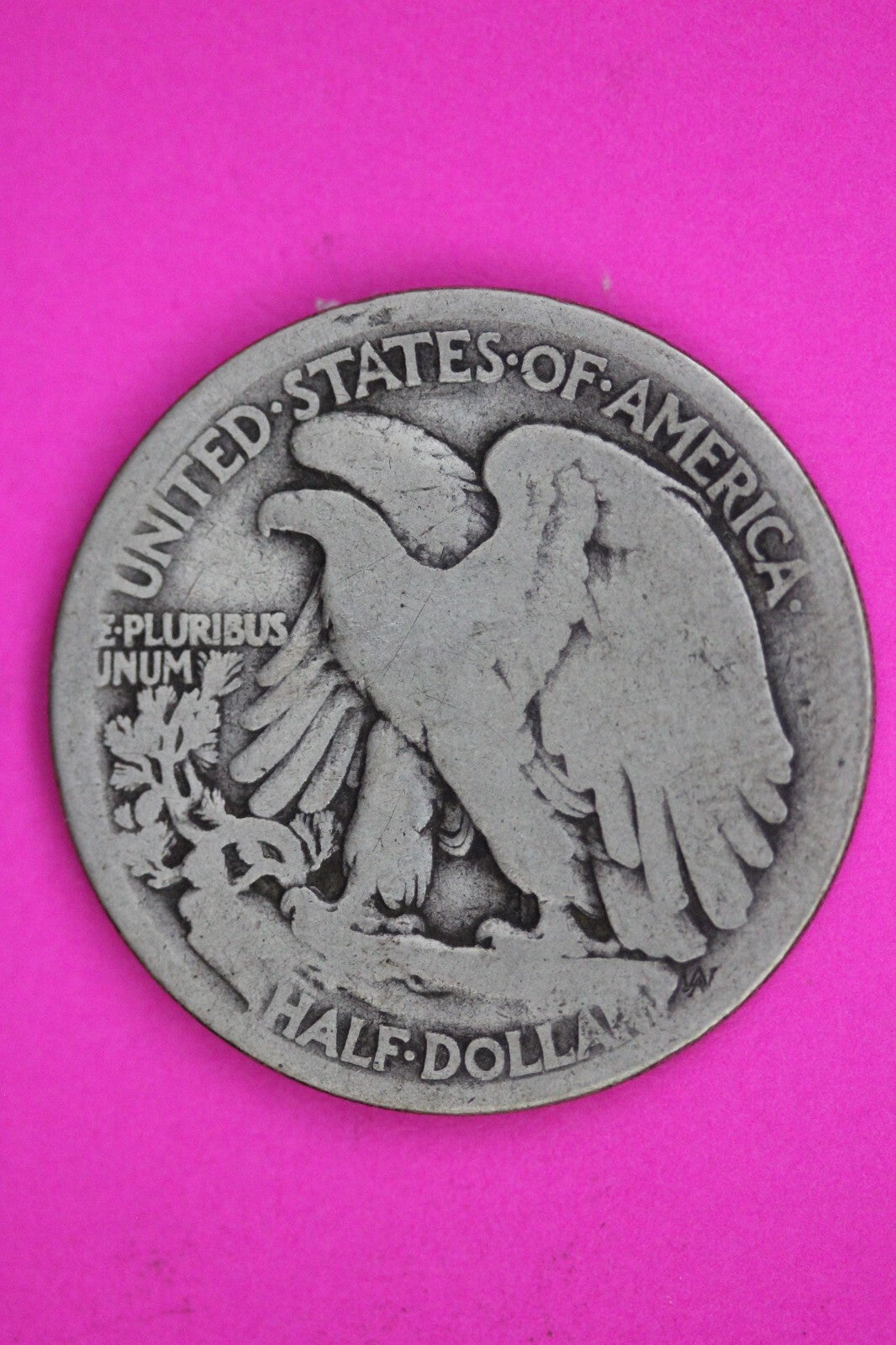 1917 Obverse D Walking Liberty Silver Half Dollar Guaranteed Authentic Coin 1513