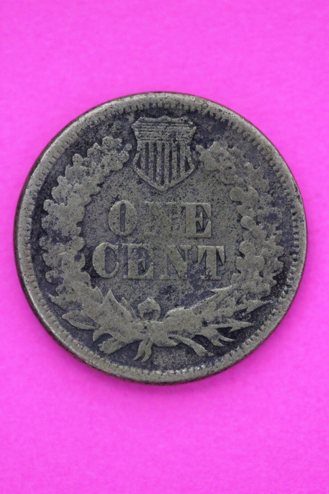 1864 Copper Nickel Indian Head Cent Penny Exact Early Type Coin Pictured 95