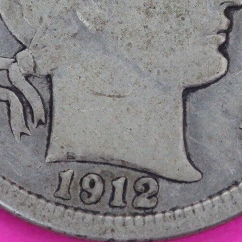 1912 P Barber Liberty Dime Scarce Semi Key Date Coin Philadelphia Mint 32