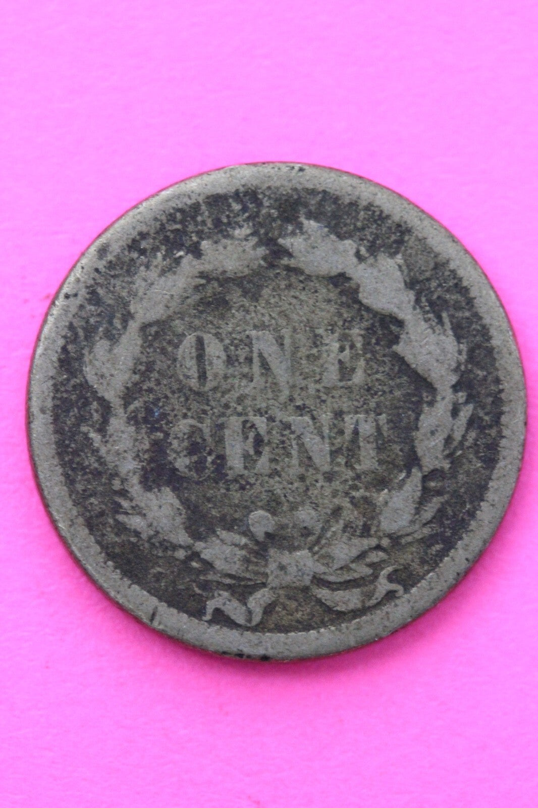 1859 Copper Nickel Indian Head Cent Penny Exact Early Type Coin Pictured 126