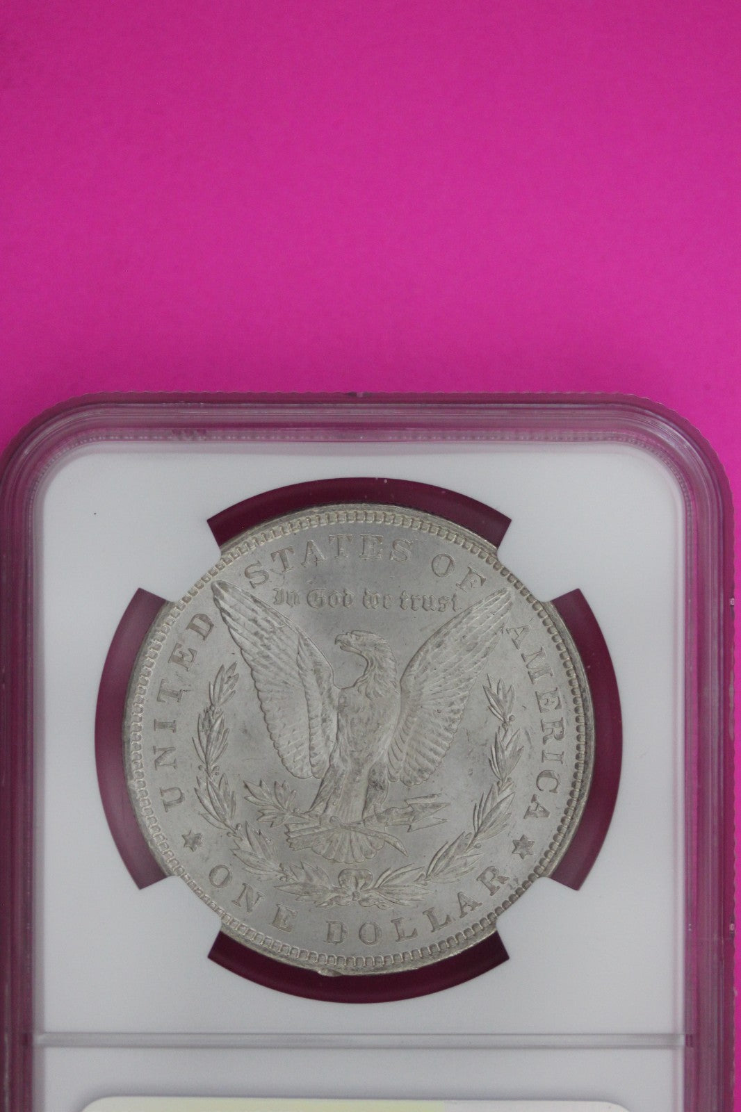 1890 P MS 63 Liberty Morgan Silver Dollar NGC Certified Graded Authentic 1107
