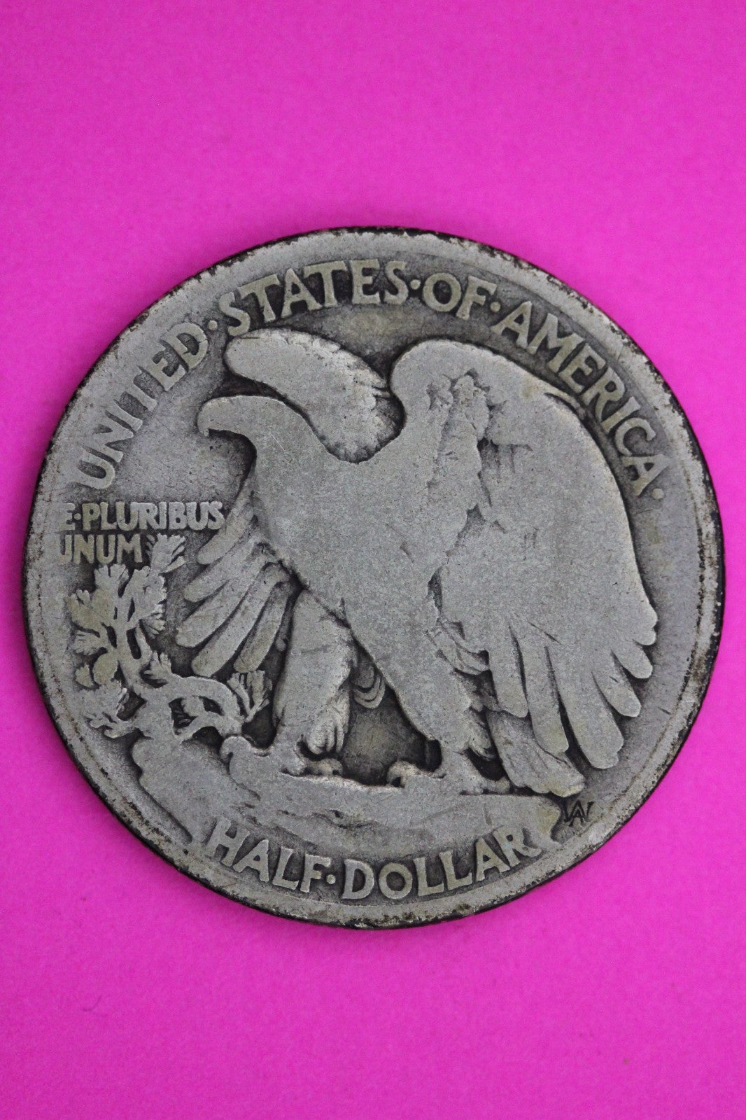 1916 D Walking Liberty Silver Half Dollar Guaranteed Authentic Genuine Coin 2280