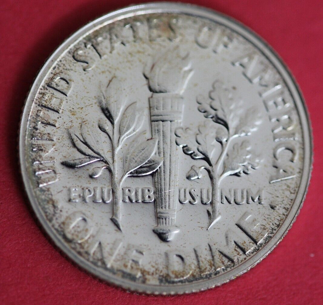 1960 Silver Proof Roosevelt Dime Exact Coin Shown 121