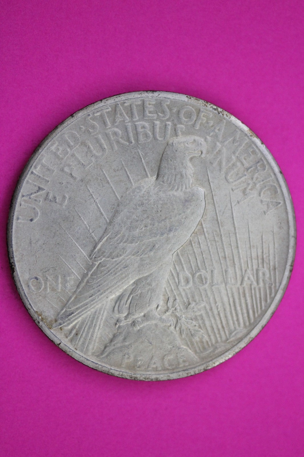 1926 P Peace Silver Dollar LIberty Coin Guaranteed Genuine American Seller 2033