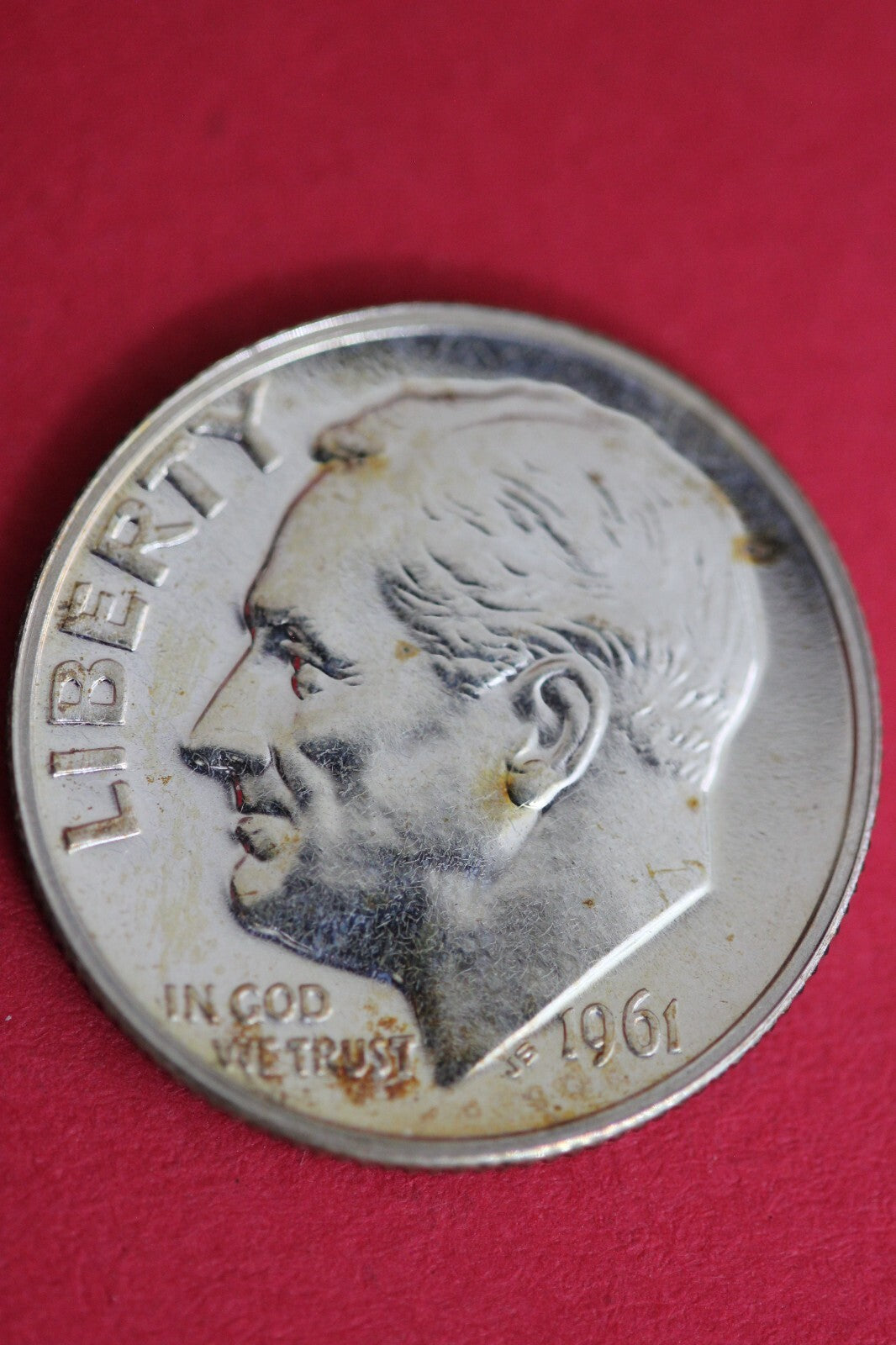 1961 Silver Proof Roosevelt Dime Exact Coin Shown  57