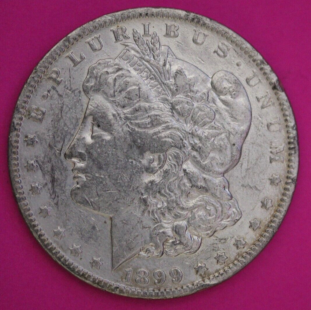 1899 Micro O Morgan Silver Dollar Liberty Key Date Coin New Orleans Mint 342