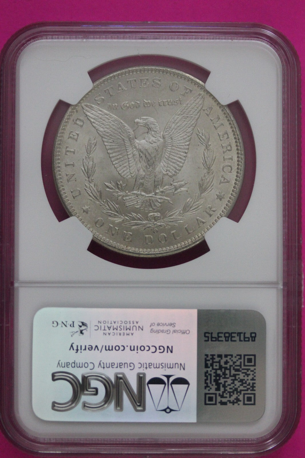 1900 O MS 63 Liberty Morgan Silver Dollar NGC Certified Graded Authentic 696