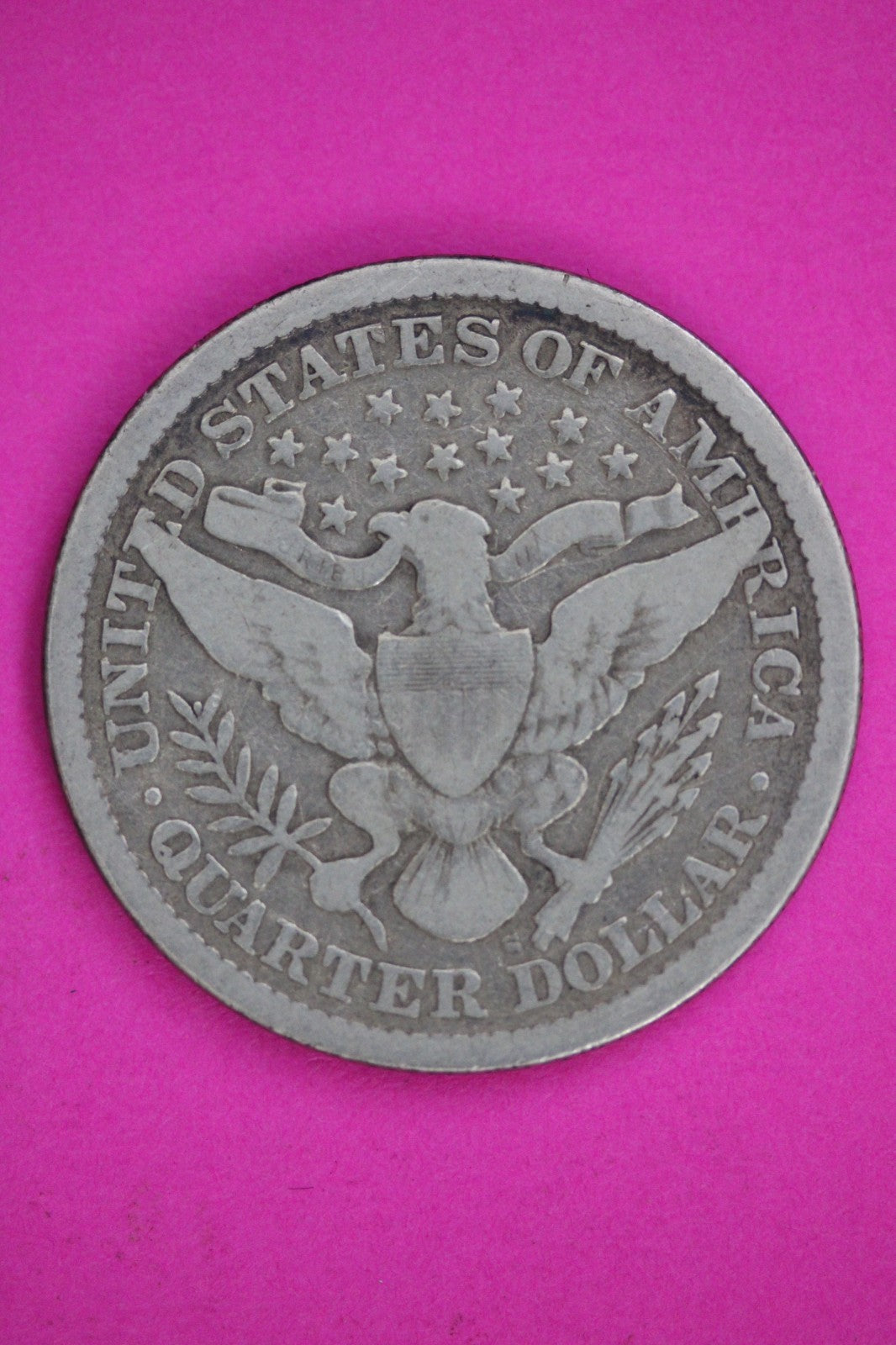 1895 S Barber Liberty Quarter Silver Guaranteed Authentic & Genuine Coin 2848