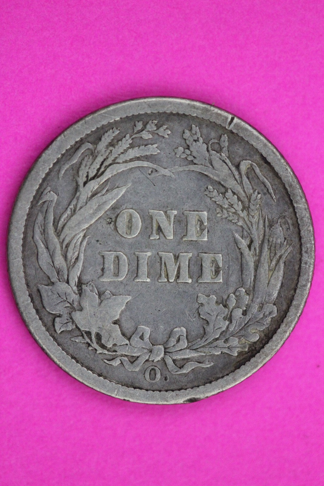 1897 O Barber Liberty Dime Scarce Semi Key Date Silver Coin Free Shipping 0073