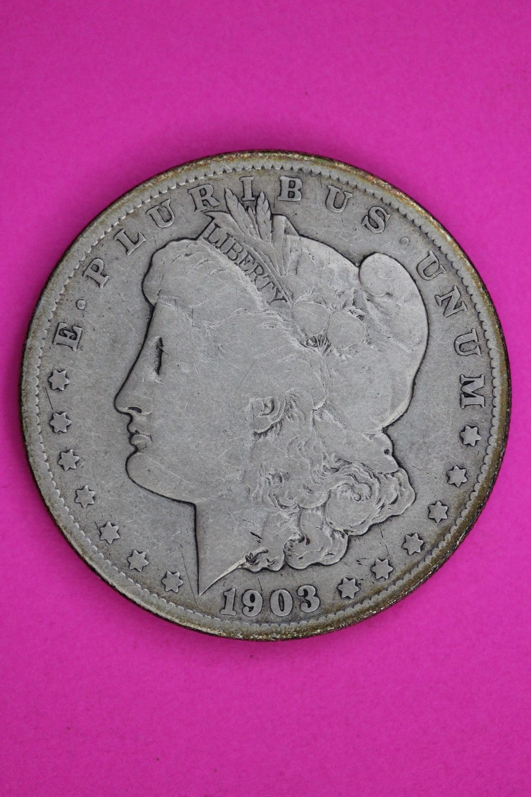 1903 S Morgan Lady Liberty Silver Dollar Guaranteed Authentic & Genuine 1749