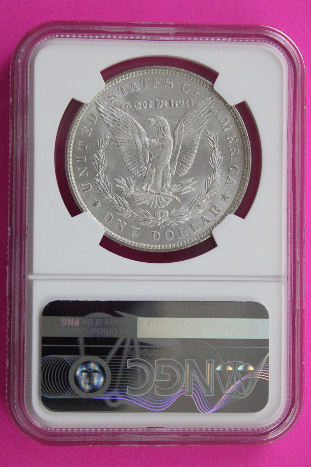 1904 O MS 63 Liberty Morgan Silver Dollar NGC Certified Graded Authentic 865