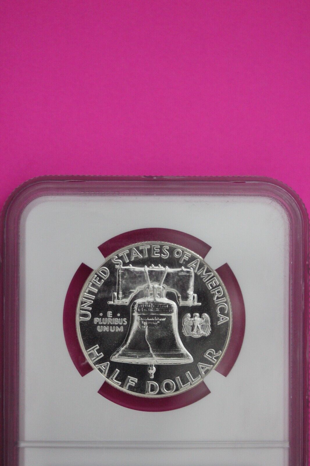 1961 PF 68 Ben Franklin Silver Proof Half Dollar NGC Graded Certified Slab 806