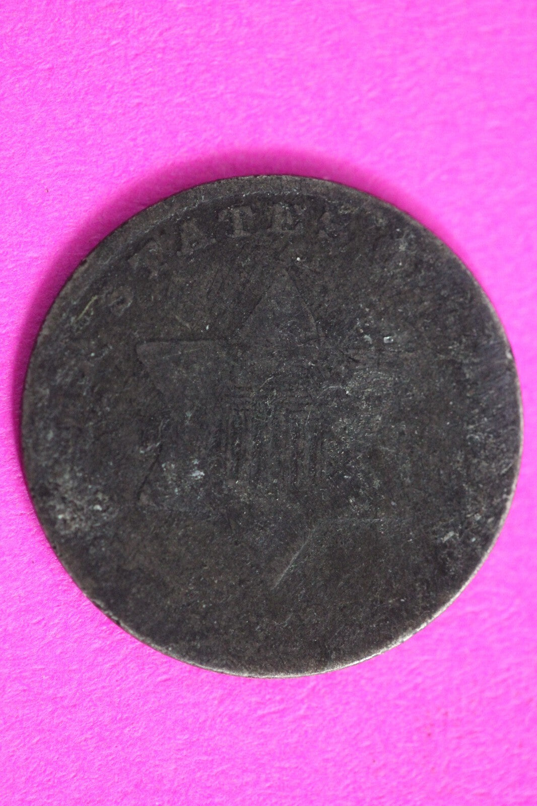 1853 Trime 3 Three Cent Silver Dime Exact Coin Shown In Pics Key Date 57