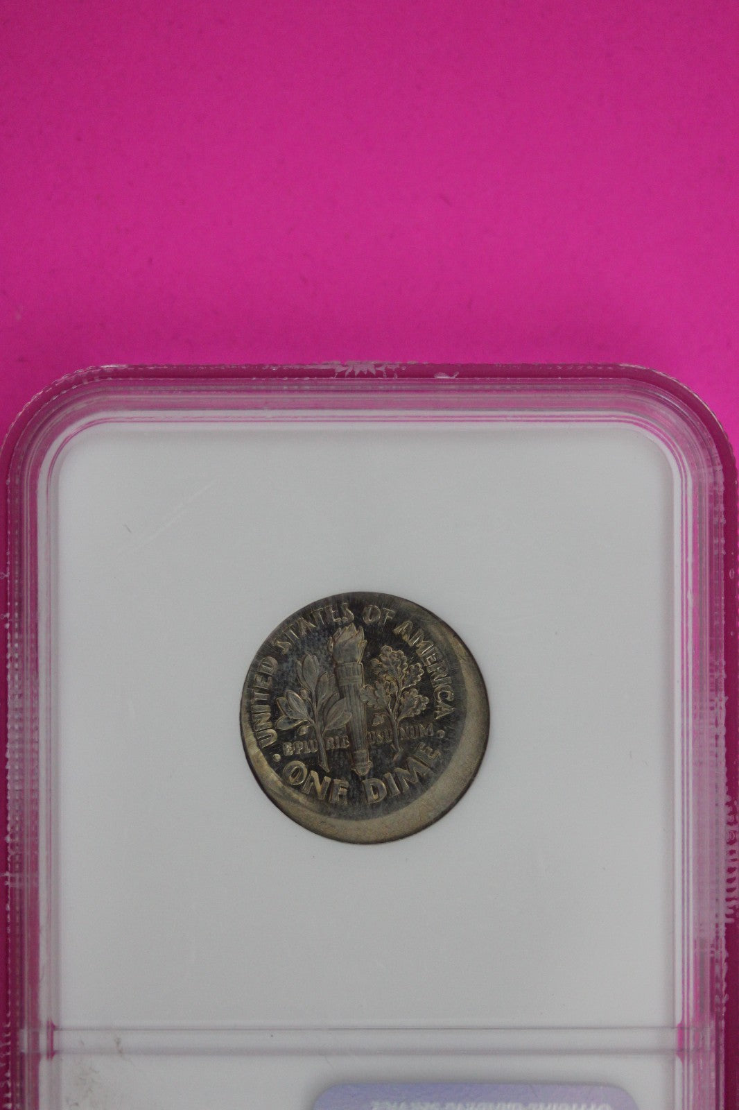 Mint Error Off Center 1999 P MS 67 Roosevelt Dime NGC Certified Graded Slab 1255