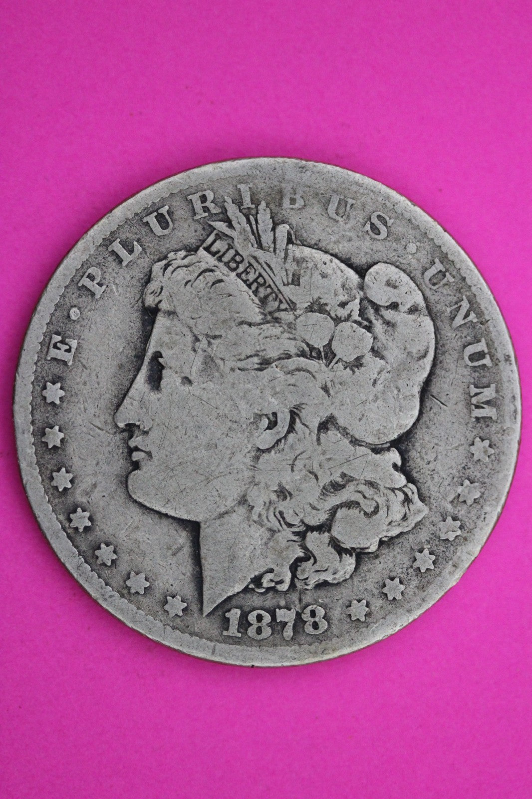 1878 CC Morgan Silver Dollar Coin Guaranteed Authentic American Seller 2311