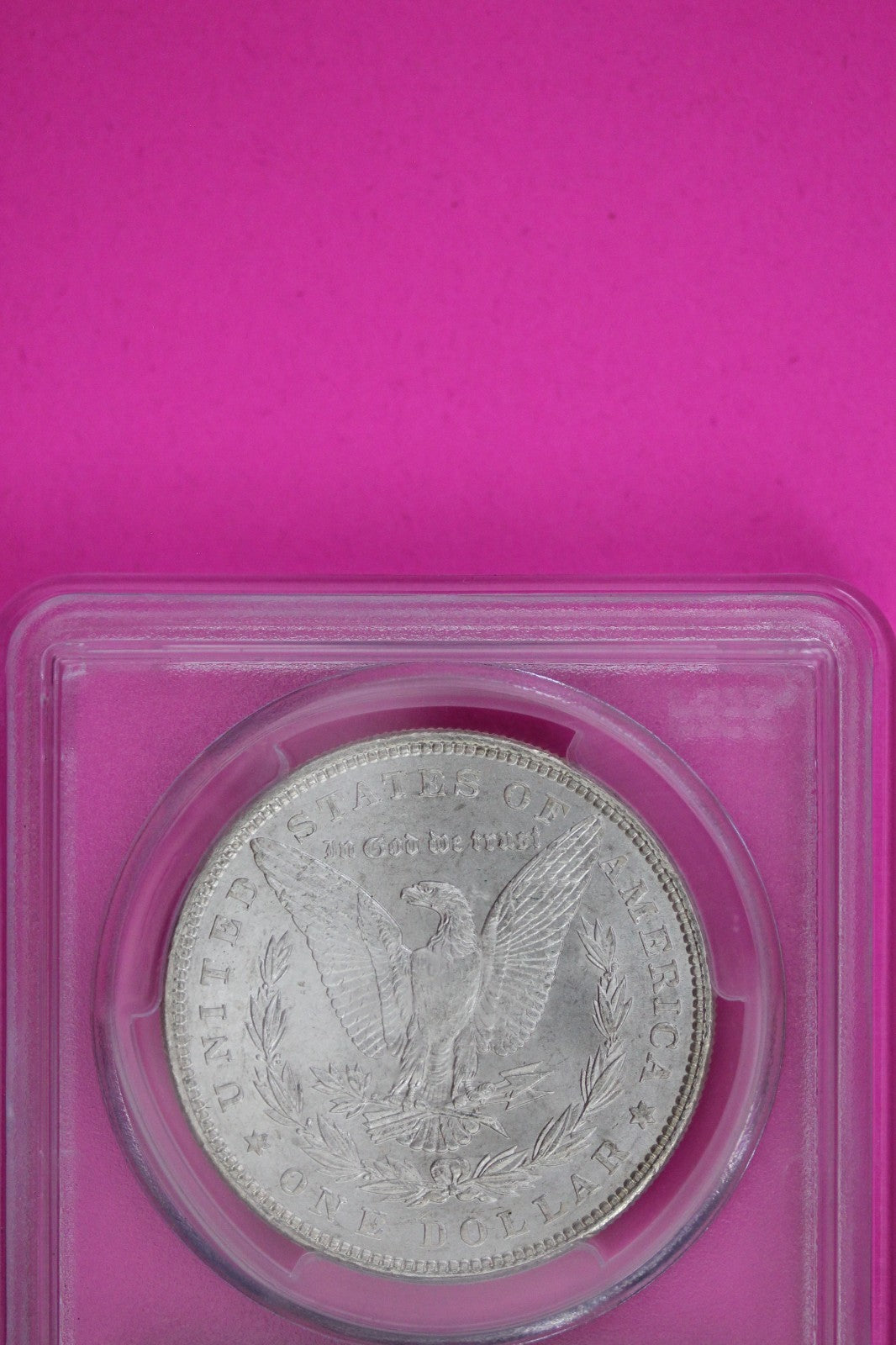 1886 P MS 64 Liberty Morgan Silver Dollar PCGS Certified Authentic Slab 1376