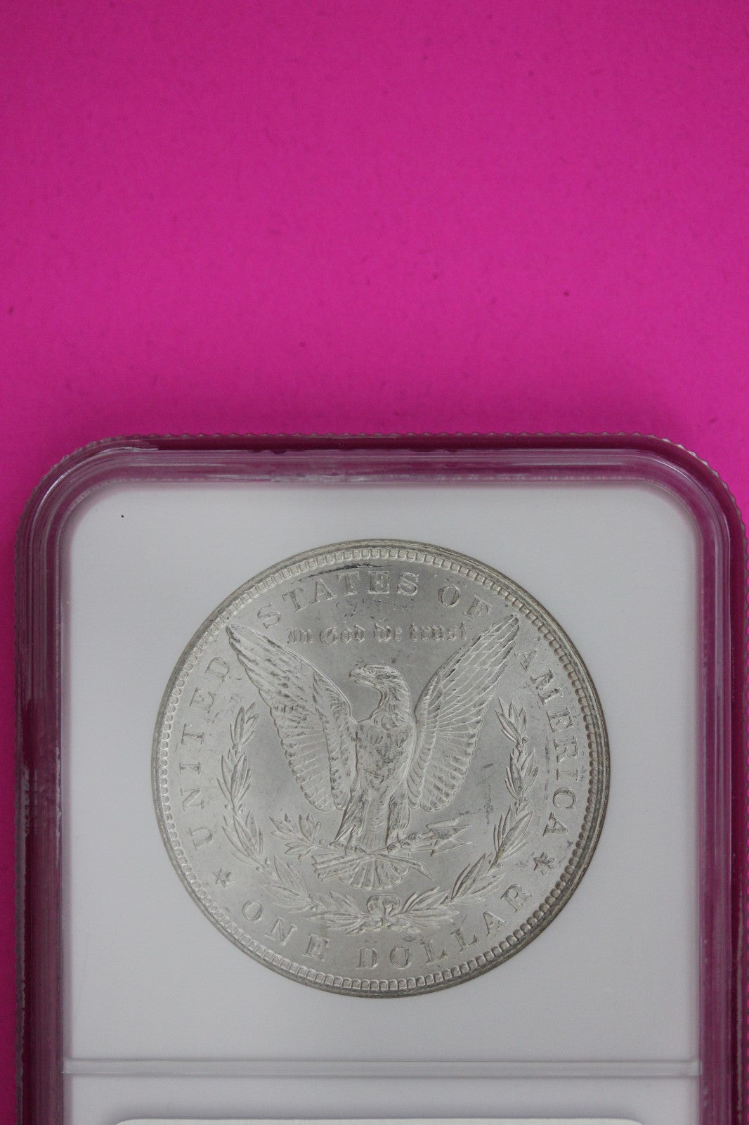 1896 P MS 63 Liberty Morgan Silver Dollar Coin NGC Certified Authentic Slab 1380